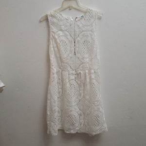 Urban Outfitters Kimchi Blue white lace dress